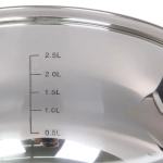 Кастрюля из нержавеющей стали BARBARA 3,4л, индукция, DH08-20