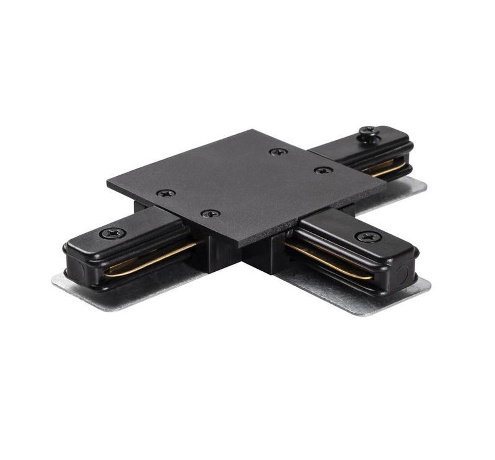 Коннектор T-образный PTR/R CT-BL встраив. шинопровод черн. Pro JazzWay 5031890 Коннектор T-образный PTR/R CT-BL встраив. шинопровод черн. Pro JazzWay 5031890