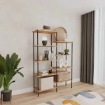 Система стеллажей открытого хранения «НеШкаф - 49», цвет черный, 170*108*36.5