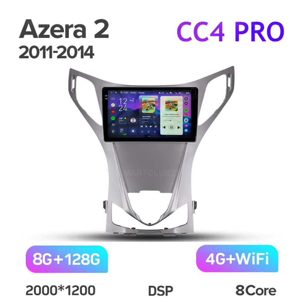 Teyes CC4 Pro 9" для Hyundai Azera II 2011-2014