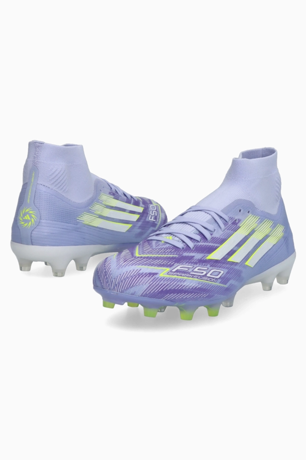 Бутсы adidas F50 Pro Mid FG/AG для женщин - фиолетовый