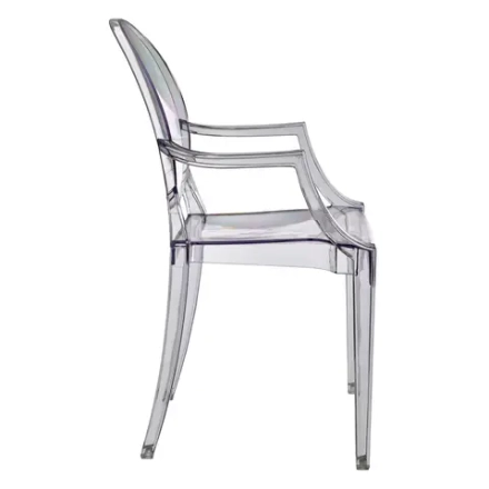 Стул Bradex Home Louis Ghost прозрачный