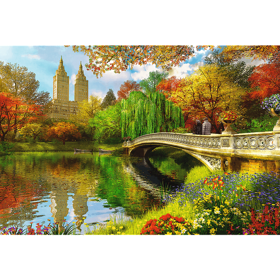 Puzzle &quot;501&quot; - Central Park, Manhattan, New York / Wooden Puzzles