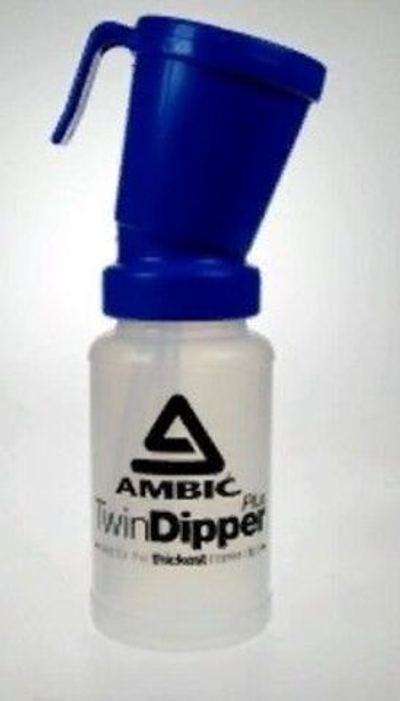 Стакан для обработки сосков вымени невозвратный Ambic TwinDipper Plus, 30мл