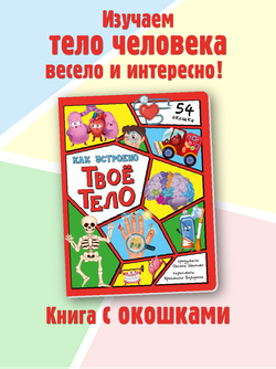 Энциклопедия с окошками (ЦК) Как устроено твое тело