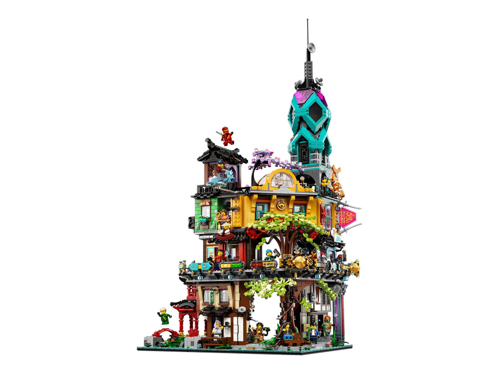 LEGO Ninjago: Сады Ниндзяго-Сити 71741 — NINJAGO City Gardens — Лего Ниндзяго