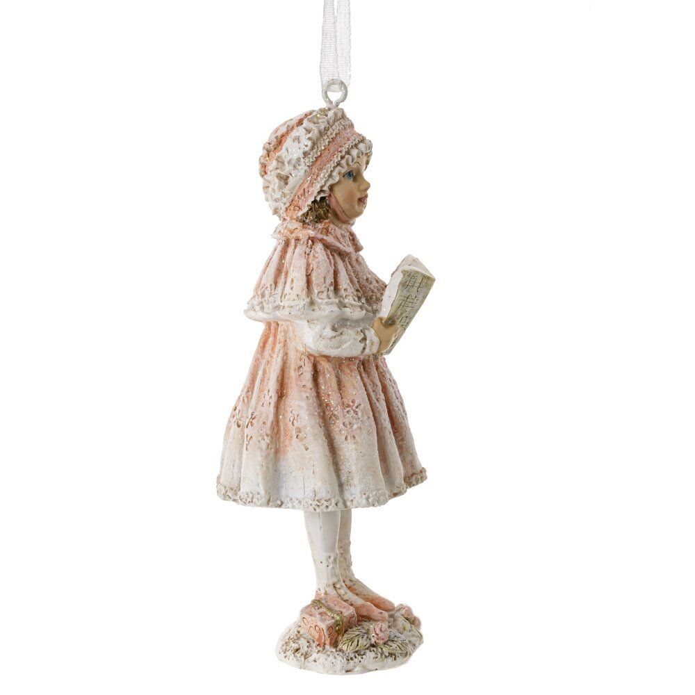 GAEM Фигурка декоративная подвесная "Девочка", L5 W5 H11,5 см, 6в.