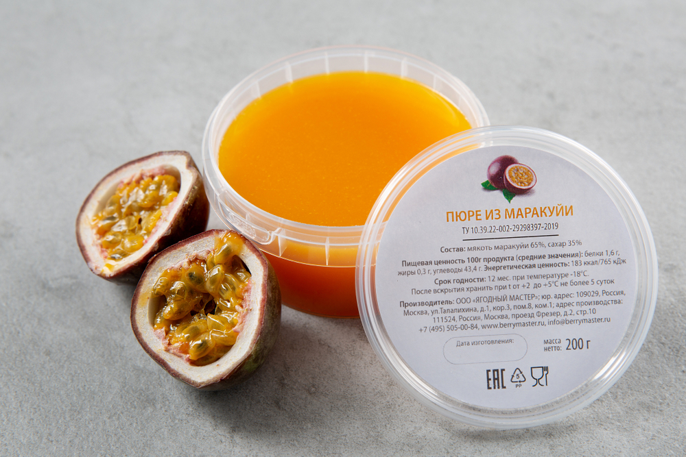 Пюре Маракуйя - 200гр.