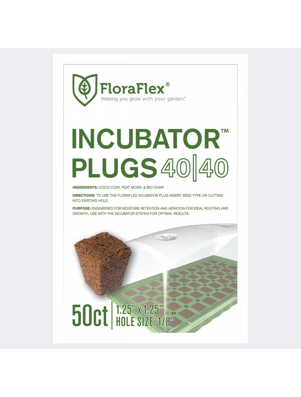 Пробка кокосовая для Incubator 40/40 (50шт)