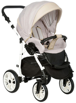 Детская коляска Indigo Indigo New 3 в 1 In01 бежевый