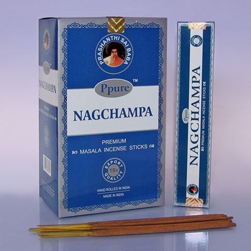 Благовония синяя Нагчампа  Ppure / Blue silver Nagchampa Ppure