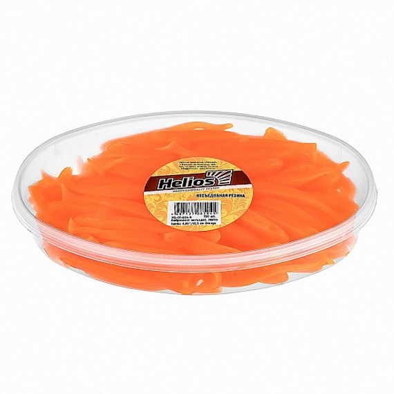 Виброхвост несъедоб. Jumbo 4,95&#39;/12.5 см Orange 100шт. (HS-7-024-N) Helios