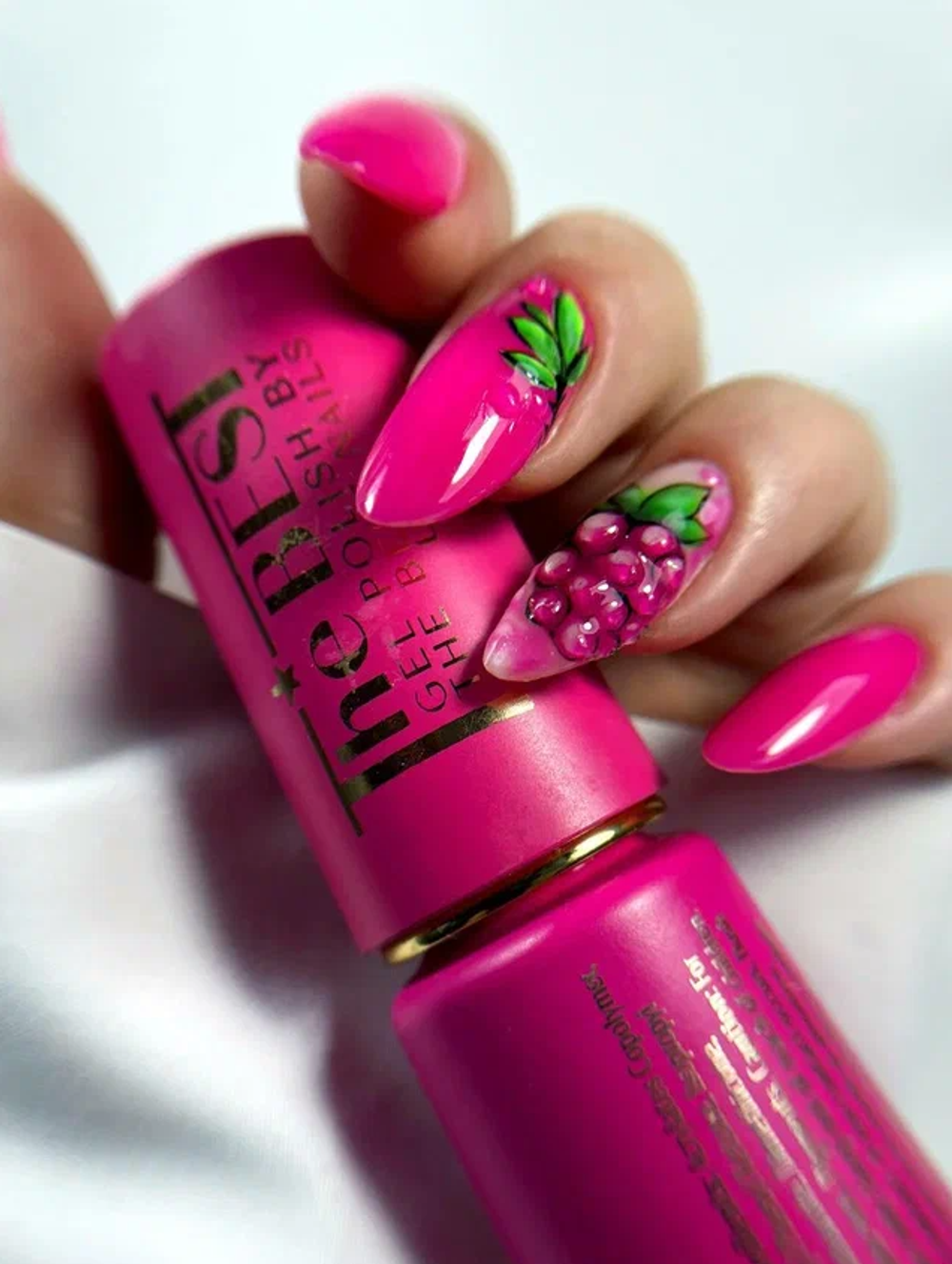 The Best Nails Smart Гель-лак Raspberry, 12 мл3