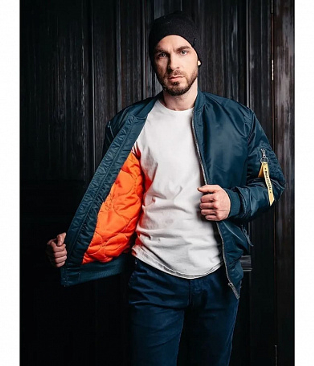 Куртка бомбер MA-1 Navy