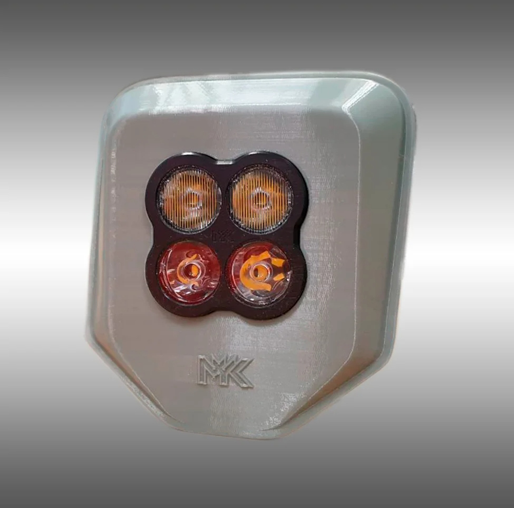 Вставка в щиток для фары МАЯК Husqvarna 2024+ Серая