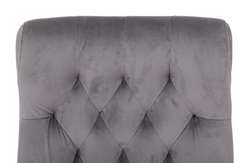 Кресло руководителя Бюрократ T-9928SL Fabric серый Italia 26 крестов. металл хром