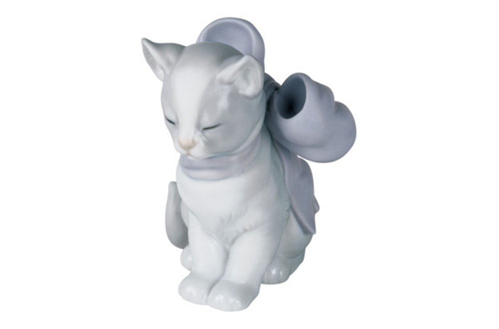 Фигурка 10х9х8см NAO Котенок в подарок