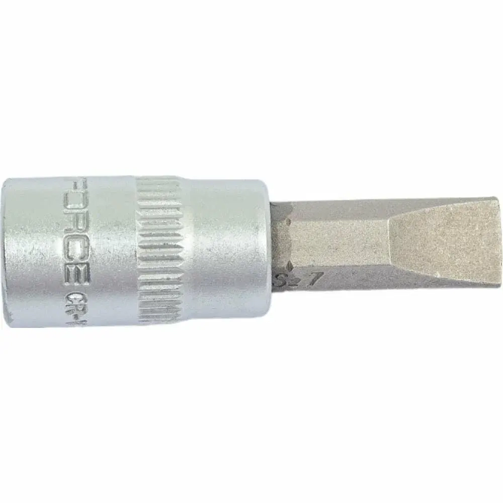 Головка-бита RF-3233207 1/4"DR SLOTTED 7мм ROCKFORCE