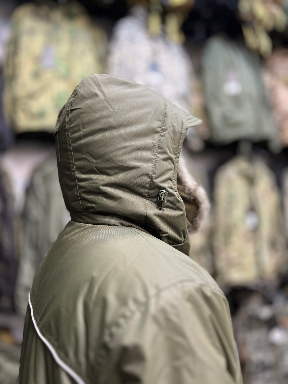 Зимний костюм Taygerr Рыболов-2 –45 °C, Таслан, Хаки, полукомбинезон