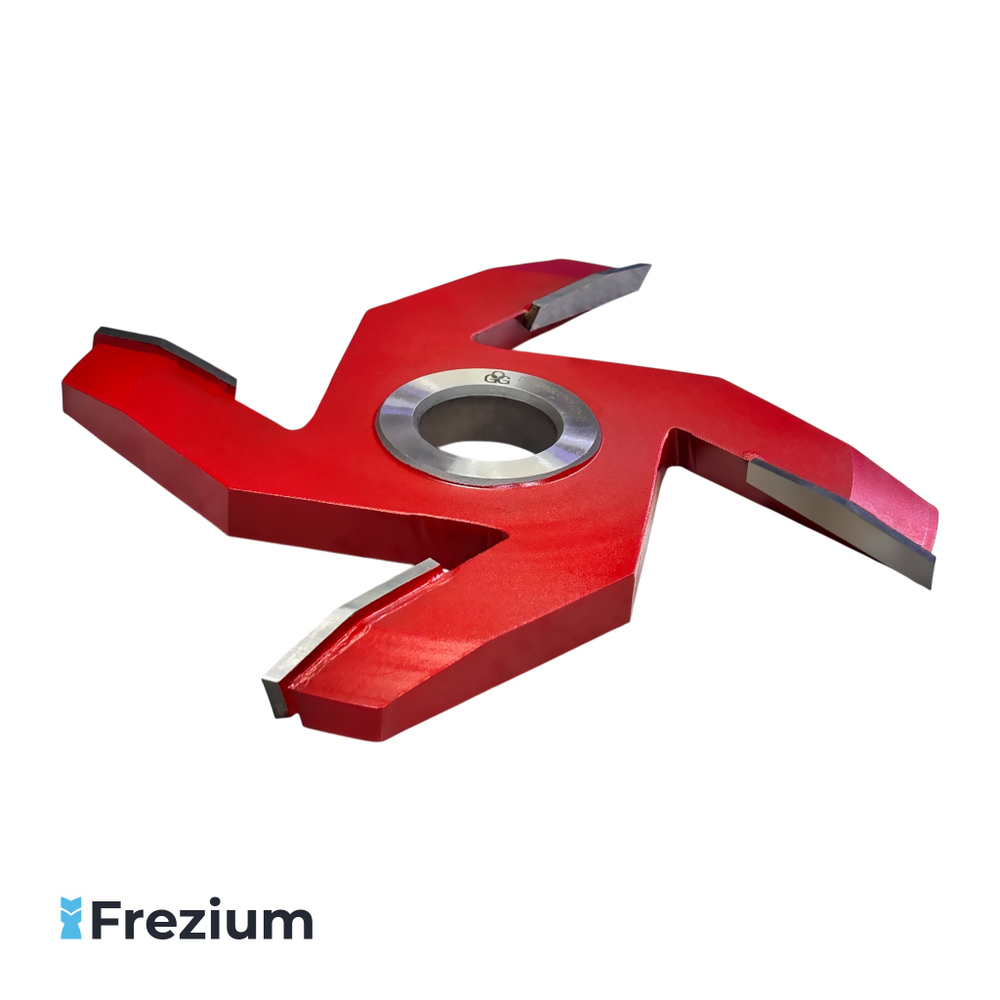 Филёночная насадная твердосплавная фреза по дереву "O.G.Germany" 210x32x12 Z4; SO724968