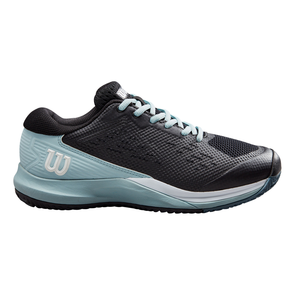 Женские теннисные кроссовки Wilson Rush Pro Ace All Court Shoe Women - Black, Light Blue