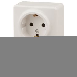 11-2205-02 ЭРА Розетка 2х2P+E Schuko, 16A-250В, IP20, ОУ, Эра Эксперт, сл.кость