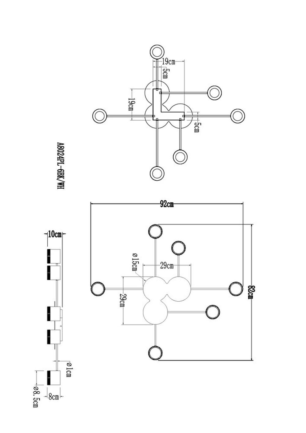 Потолочная люстра Arte Lamp LEGACY
