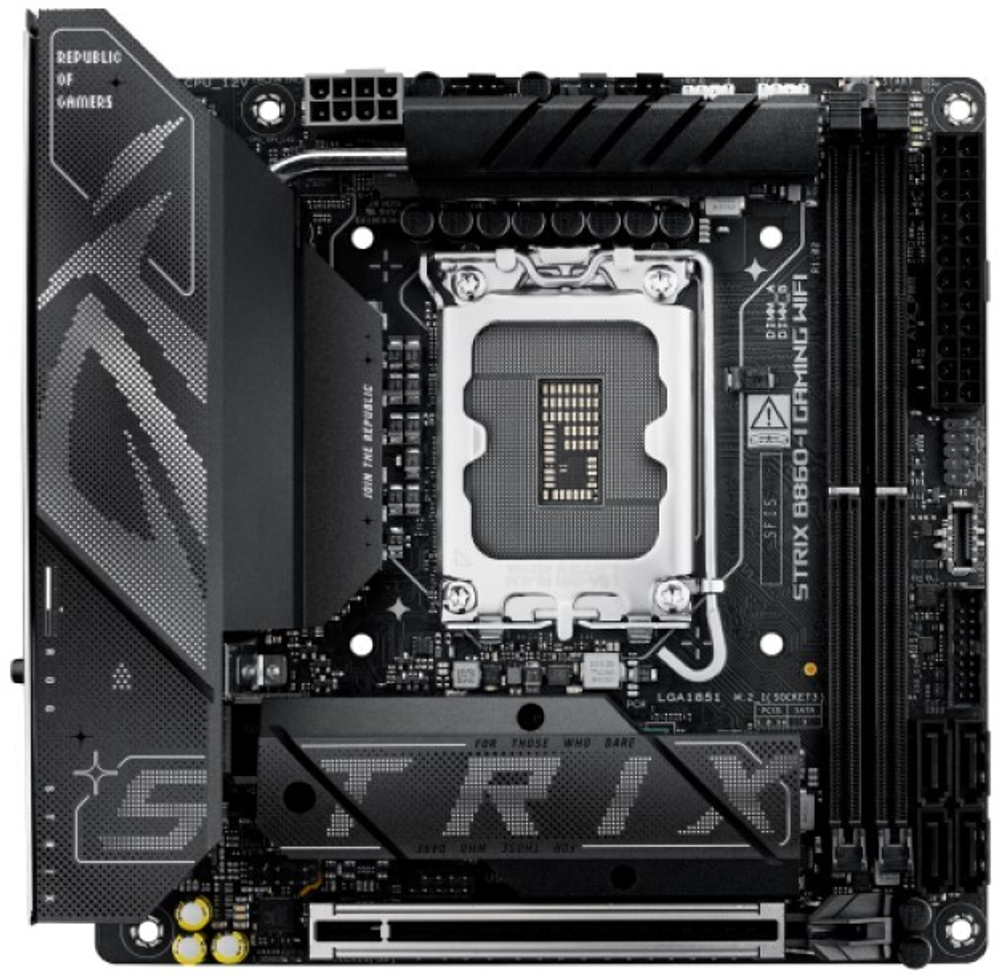 Материнская плата mini-ITX ASUS ROG STRIX B860-I GAMING WIFI