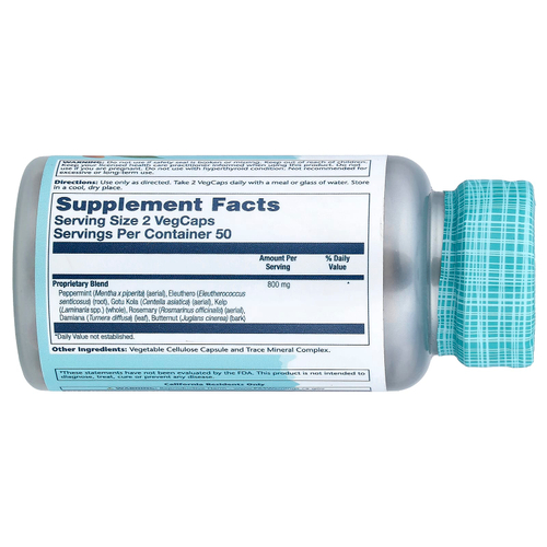 Solaray, Memory Blend SP-30™, 100 растительных капсул