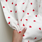 Муслин Крупные сердечки