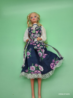 Кукла Barbie Norwegian 1995г (Барби Норвегия) из коллекции "Куклы Мира".03003