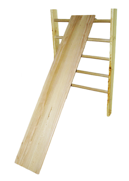 Доска наклонная гладкая с крючками, длина 2 м