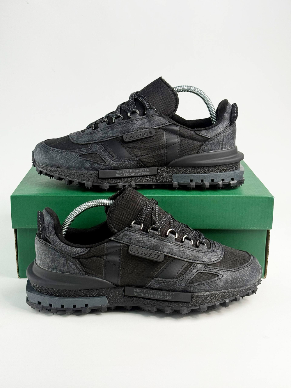 Кроссовки Lacoste #B95 (черн.)