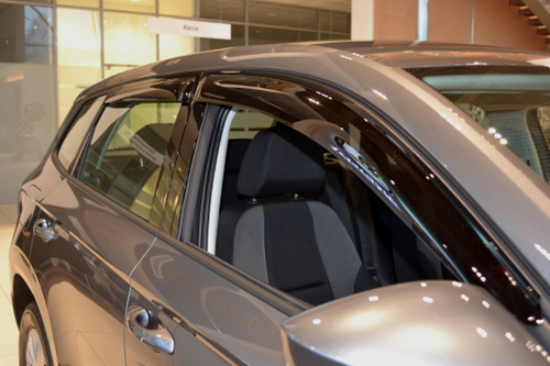 Дефлекторы боковых окон SIM для Skoda Karoq (2017-) арт.SSCKAR1732