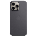 Тканевый чехол с поддержкой MagSafe Apple FineWoven Case для iPhone 15 Pro Max, Black (Черный)
