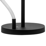 737707 Торшер CORINTO 35W LED 3492LM 360G ЧЕРНЫЙ DIM 3000-6000K