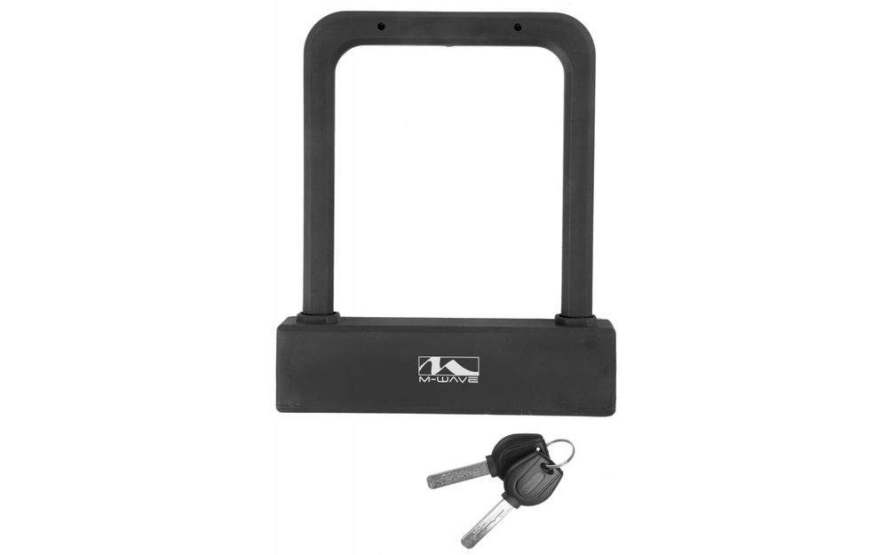 Замок-скоба вело/универсальный B 205 черныйM-WAVE