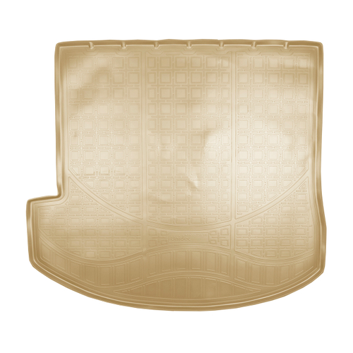 Коврик в багажник Norplast/Unidec для Hyundai Grand Santa Fe в кузове DM (2013-) Бежевый, полиуретан, 7 мест, арт.NPA00-T31-510-B