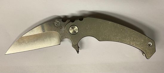 Складной нож Medford Fuk Flipper MF/FUK Flipper Tb-Tb c клинком из стали D2, рукоять титан