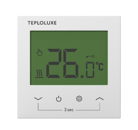Терморегулятор электронный Теплолюкс Pontus белый