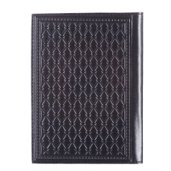 Обложка для паспорта «Химику-2» с накладкой покрытой никелем