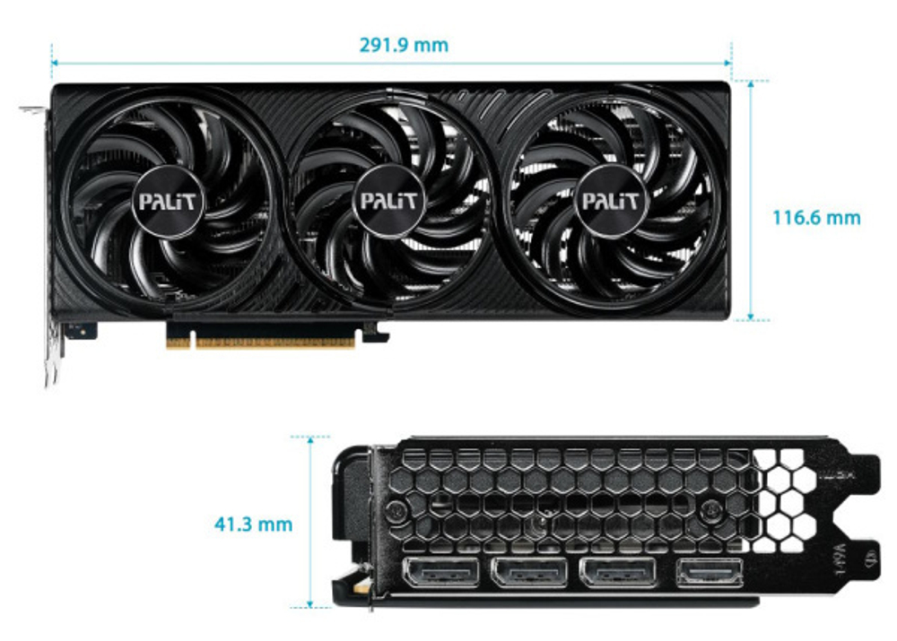 Видеокарта Palit GeForce RTX 5060 TI INFINITY 3 (NE7506T019T1-GB2061S)