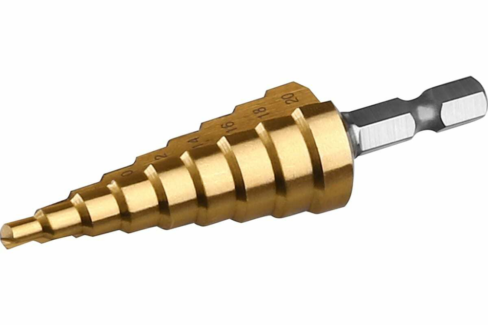 Сверло ступенчатое DH23 4-20 мм DEKO 065-0691