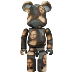 BE@RBRICK CHOGOKIN LEONARDO DA VINCI MONA LISA