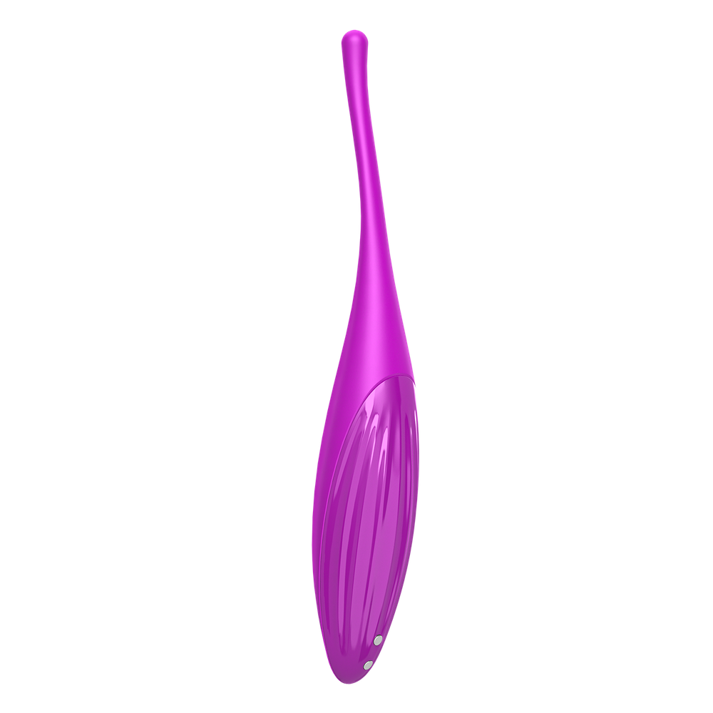 Перезаряжаемый точечный вибромассажер Satisfyer Twirling Joy, фуксия