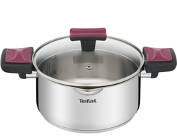 Кастрюля с крышкой Tefal Cook&Clip 2.9л 20см G7234474