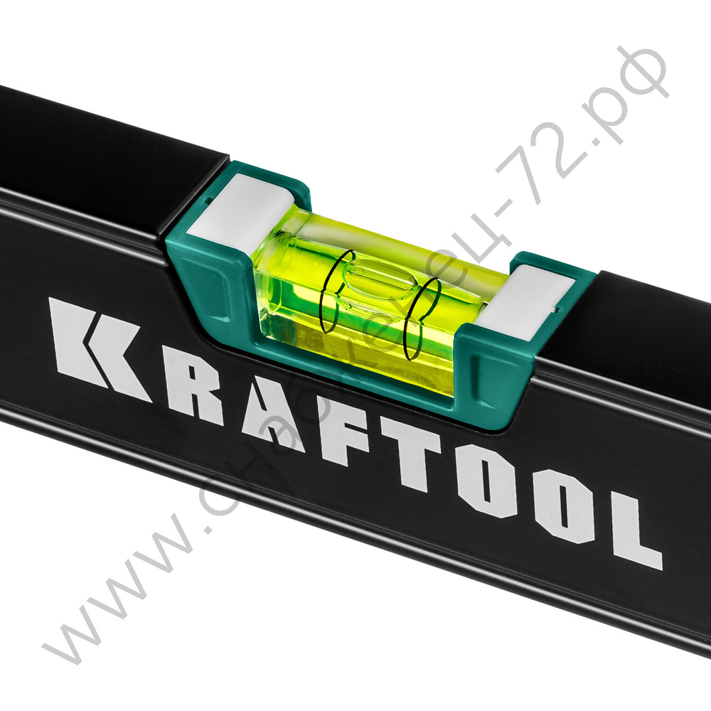 KRAFTOOL 300 мм, усиленный профиль, с зеркальным глазком, магнитный уровень (34784)