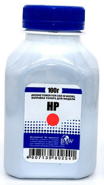 Тонер для картриджей HP Q6001A/CB541A/CC531A/CE321A пурпурный (100г) B&W Premium