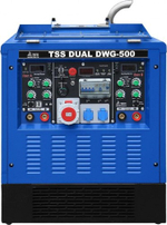 Сварочный генератор ТСС DUAL DWG-500 двухпостовой дизельный 039736