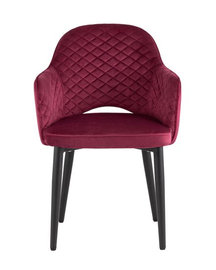 Стул Венера диамант NEW, велюр бордовый NP